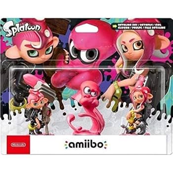 Splatoon amiibo アミーボ Amazon.com: Amiibo Splatoon 3-3-in-1 Pack : Video Games